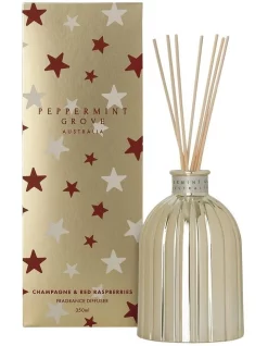 Brand new ⌛ Peppermint Grove Australia Champagne & Red Raspberries Large Fragrance Diffuser 350ml ⌛