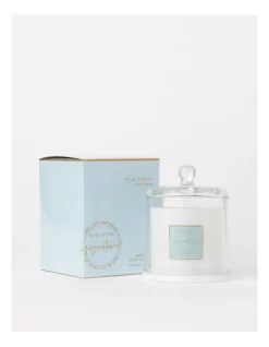 New π True Home Gardenia & White Flowers Candle With Cloche βοΈ