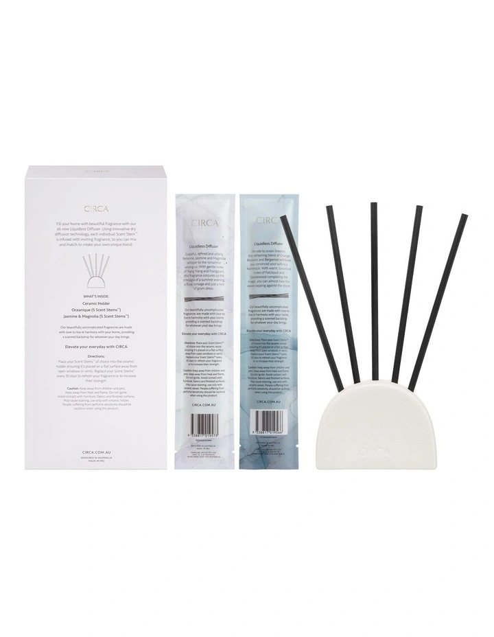Best Sale π CIRCA Oceanique & Jasmine & Magnolia Liquidless Diffuser Set π₯ 4 Best Sale π CIRCA Oceanique & Jasmine & Magnolia Liquidless Diffuser Set π₯ - Image 2