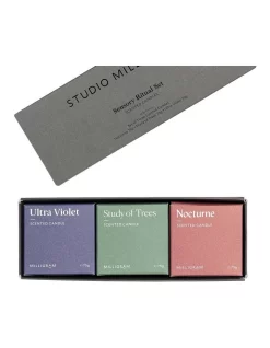 Best reviews of 👏 Studio Milligram Sensory Travel Candle Gift Set Of 3 👏