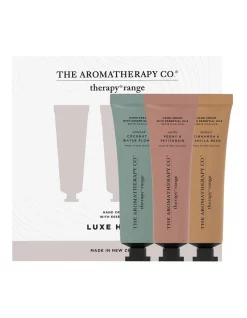 Deals ✔️ The Aromatherapy Company Luxe Hands Trio Hand Cream Gift Set 🎁
