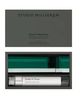 Flash Sale 😉 Studio Milligram Sensory Incense Flue Set Study Of Trees In Teal 🥰 -candle shop unnamed file 325