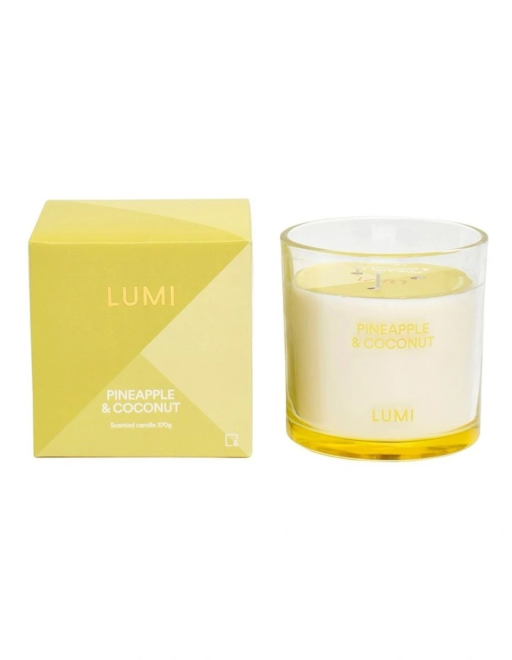 New π Salt&Pepper Lumi Candle Pineapple And Coconut 370g π 3 New π Salt&Pepper Lumi Candle Pineapple And Coconut 370g π