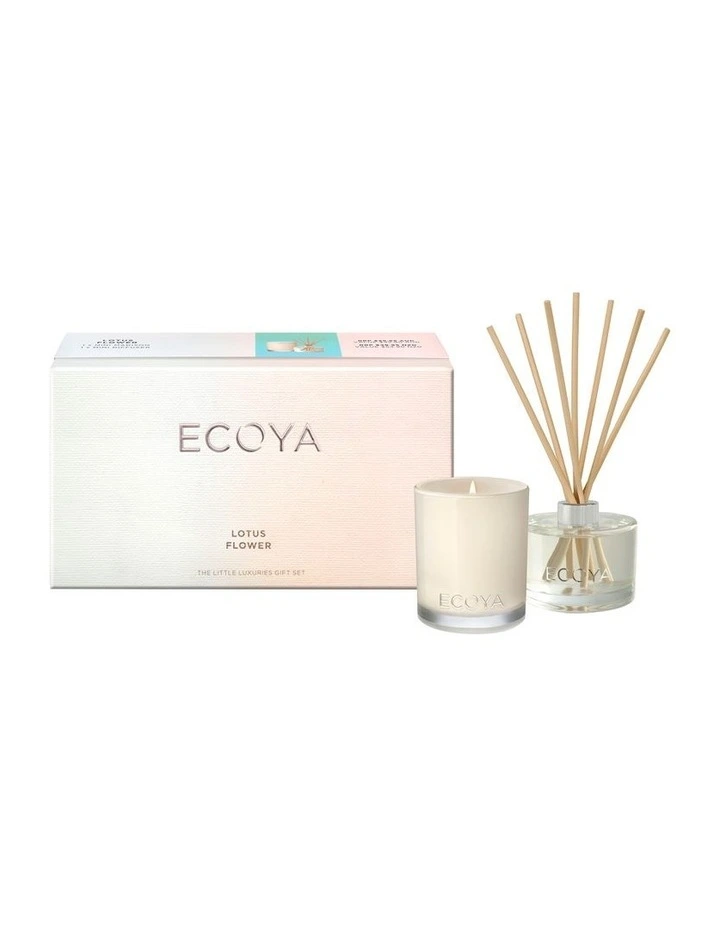 Hot Sale ⭐ ECOYA Lotus Flower Little Luxuries Gift Set ⌛ 3 Hot Sale ⭐ ECOYA Lotus Flower Little Luxuries Gift Set ⌛