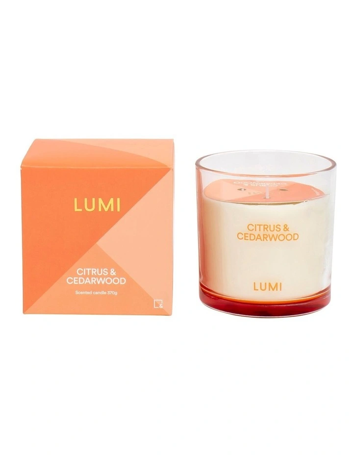 Promo π Salt&Pepper Lumi Candle Citrus And Cedar Wood 370g π 3 Promo π Salt&Pepper Lumi Candle Citrus And Cedar Wood 370g π