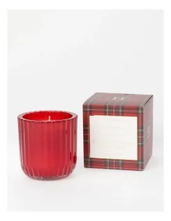 Coupon 👏 Heritage Night Before ❄ Christmas Small Ribbed Candle Spiced Gingerbread 😀