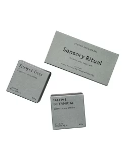 Coupon 🔔 Studio Milligram Sensory Essential Oil Travel Candle Gift Set Of 2 🎉