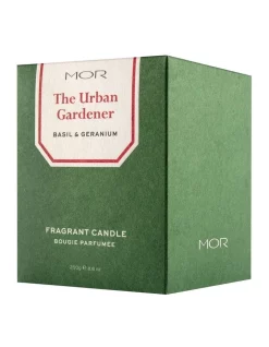 Deals 🧨 MOR The Urban Gardener: Basil & Geranium Fragrant Candle 🌟 -candle shop unnamed file 541