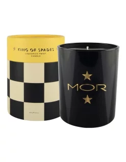 Budget π MOR King Of Spades Liquorice Twist Candle π