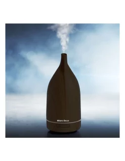 New 👏 Milano Decor Decor 100ml Ultrasonic Aroma Diffuser Dark Wood 👏 -candle shop unnamed file 590