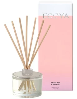 Discount 🔔 ECOYA Sweet Pea & Jasmine Reed Diffuser 😉