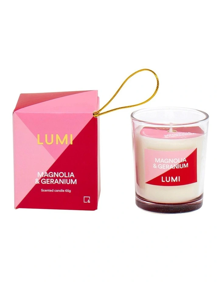 Wholesale π Salt&Pepper Lumi 65g Magnolia & Geranium Candle π 3 Wholesale π Salt&Pepper Lumi 65g Magnolia & Geranium Candle π