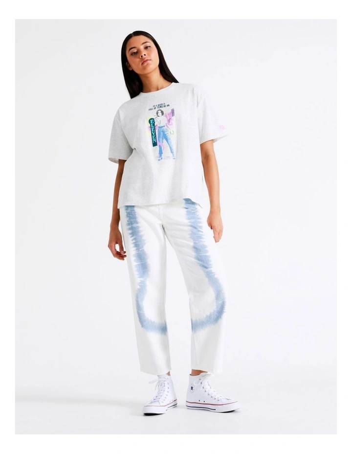 Best Sale β Miss Shop Stranger Things Eleven Boyfriend Tee In Grey π― 6 Best Sale β Miss Shop Stranger Things Eleven Boyfriend Tee In Grey π― - Image 5