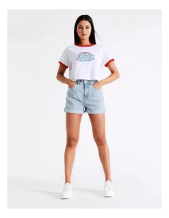 Best Pirce π Miss Shop Stranger Things Retro Cropped Tee In White π―