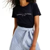 Top 10 🔔 Tommy Hilfiger Regular Hilfiger Crew Neck Tee In Navy 🛒