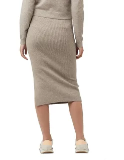 New 🔥 Ripe Dani Knit 👗 Skirt Latte 🌟 -candle shop unnamed file 851
