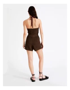 Top 10 ⭐ Miss Shop Organic Cotton Crochet Short In Brown 🛒 -candle shop unnamed file 872