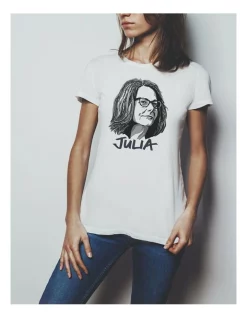 New 😉 Emerge 👩 Woman Julia T 👚 Shirt In White 🎁