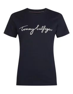 Best reviews of 💯 Tommy Hilfiger Curve Regular Graphic Crew-Neck Tee In Desert Sky Blue 🤩 -candle shop unnamed file 890