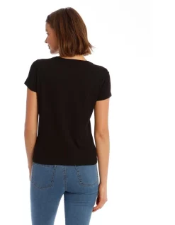 Best deal ✨ Guess Logo Baby Tee Black 🔔 -candle shop unnamed file 932