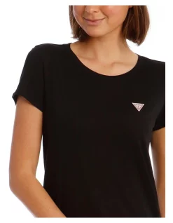 Best deal ✨ Guess Logo Baby Tee Black 🔔 -candle shop unnamed file 933