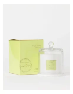 Best Sale β€οΈ True Home Persian Lime & Lemongrass Candle With Cloche π€©