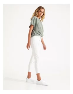 Buy 🥰 Tokito Organic Cotton Twist Front Tee In Iceberg Green 🛒 -candle shop unnamed file 962